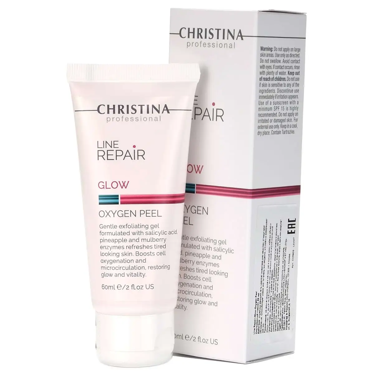 Кислородный пилинг / Glow Oxygen Peel, Line Repair, Christina (Кристина) - 60 мл Кислородный пилинг / Glow Oxygen Peel, Line Repair, Christina (Кристина) - 60 мл
