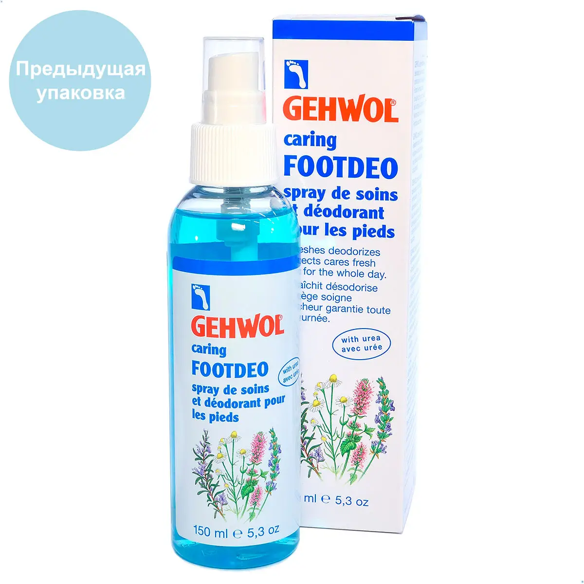 Дезодорант для ног / Caring Footdeo, Gehwol (Геволь), 150 мл Дезодорант для ног / Caring Footdeo, Gehwol (Геволь), 150 мл