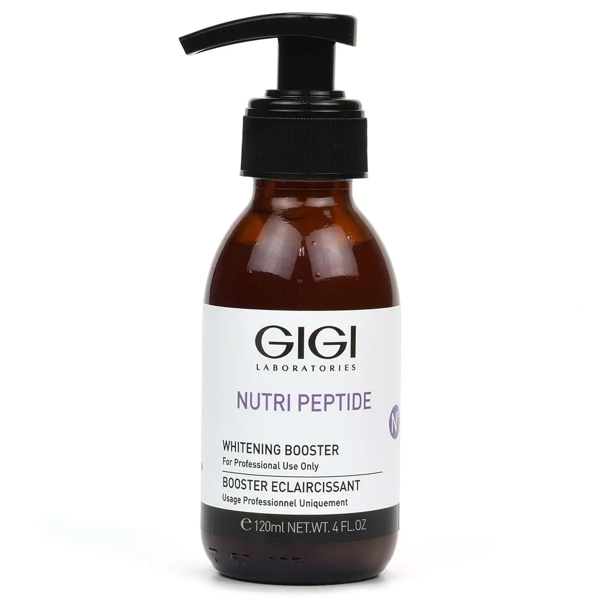 Концентрат-бустер для осветления и сияния кожи / Whitening Booster, Nutri-Peptide, GiGi (Джи Джи) - 120 мл Концентрат-бустер для осветления и сияния кожи / Whitening Booster, Nutri-Peptide, GiGi (Джи Джи) - 120 мл