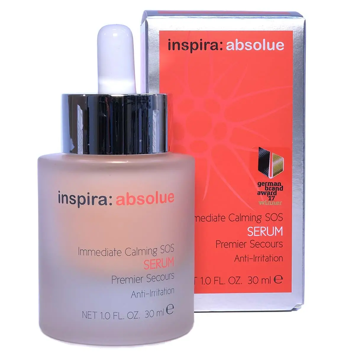 Мгновенно успокаивающая, регенерирующая сыворотка / Immediate Calming SOS Serum, Inspira Absolue, Janssen Cosmetics (Янсен косметика), 30 мл Мгновенно успокаивающая, регенерирующая сыворотка / Immediate Calming SOS Serum, Inspira Absolue, Janssen Cosmetics (Янсен косметика), 30 мл