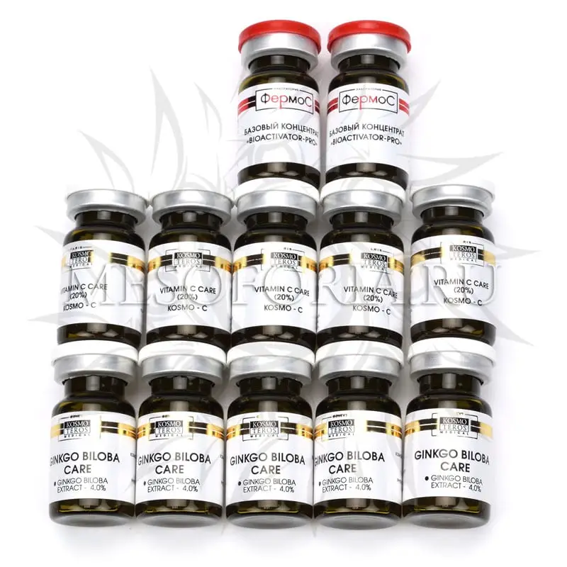 Комплекс мезококтейлей для чувствительной кожи, склонной к куперозу