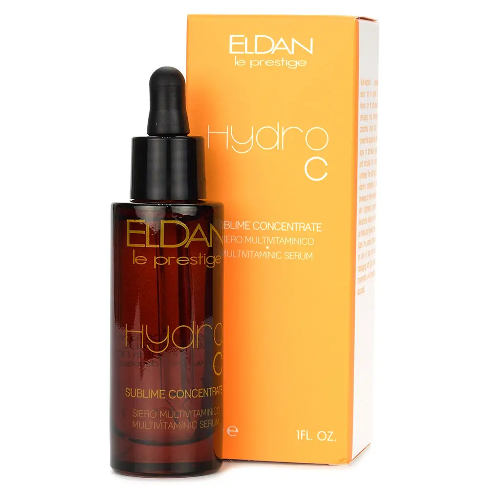 Мультивитаминная сыворотка «Гидро С» / Hydro C Sublime Concentrate Multivitaminic Serum, Le Prestige, Eldan Cosmetics (Элдан косметика), 30 мл