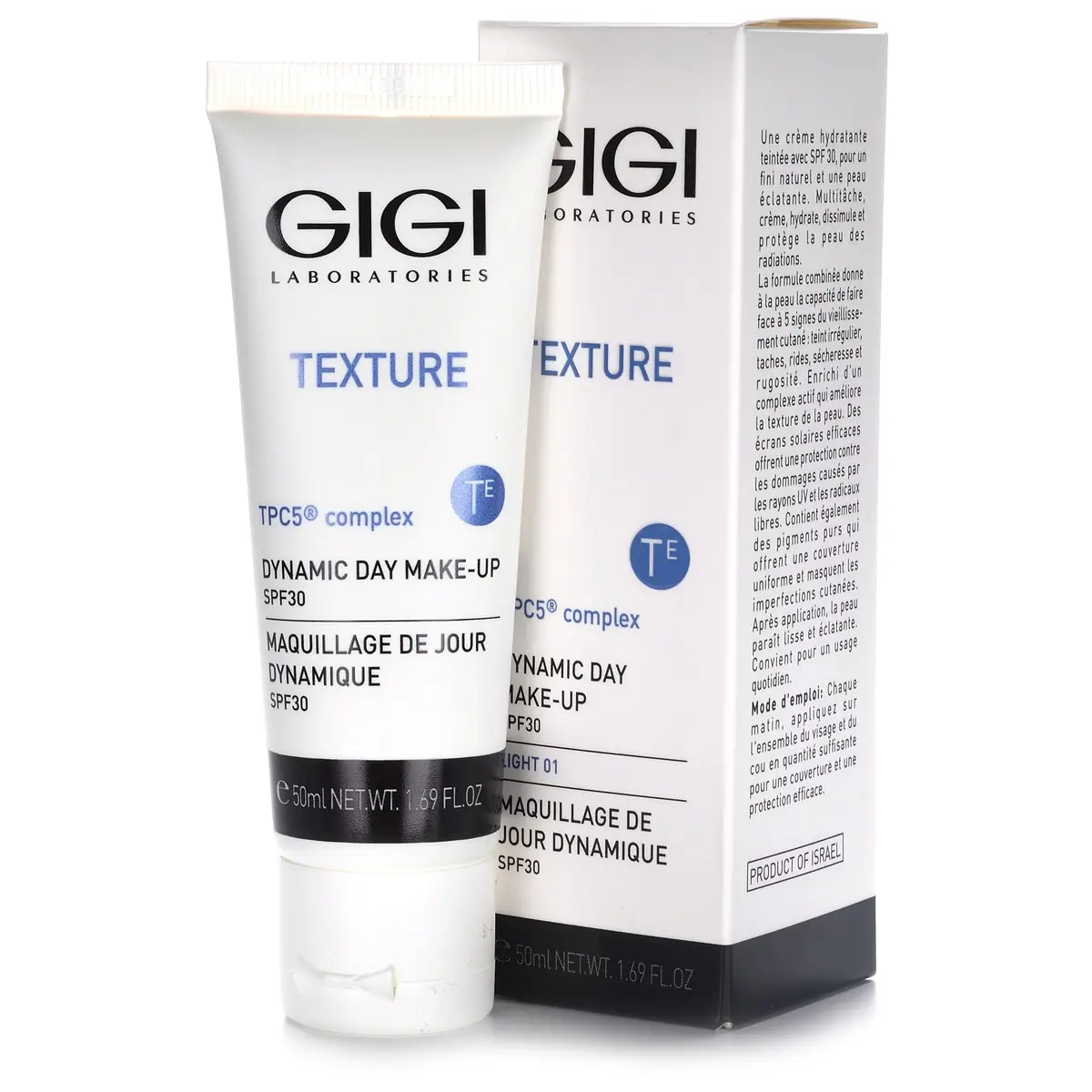 Динамический дневной тональный крем 30 СПФ / DDM Dynamic Day Make-Up 30 SPF, Texture, GiGi (Джи Джи) - 50 мл