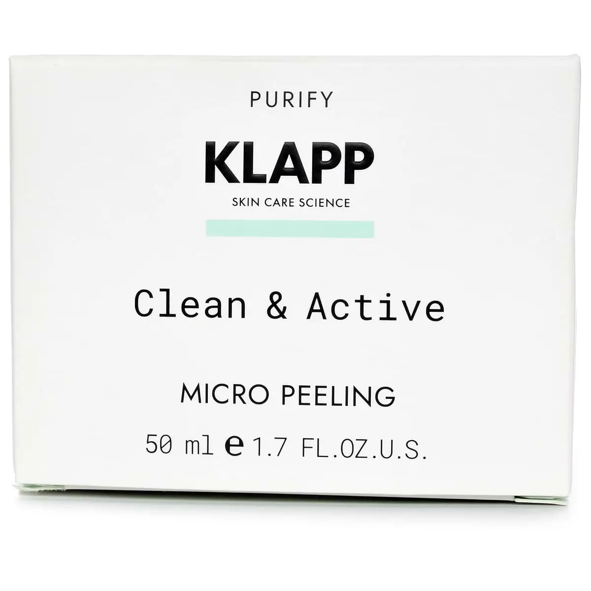 Микропилинг для лица / Micro Peeling, Clean & Active, Klapp (Клапп) - 50 мл