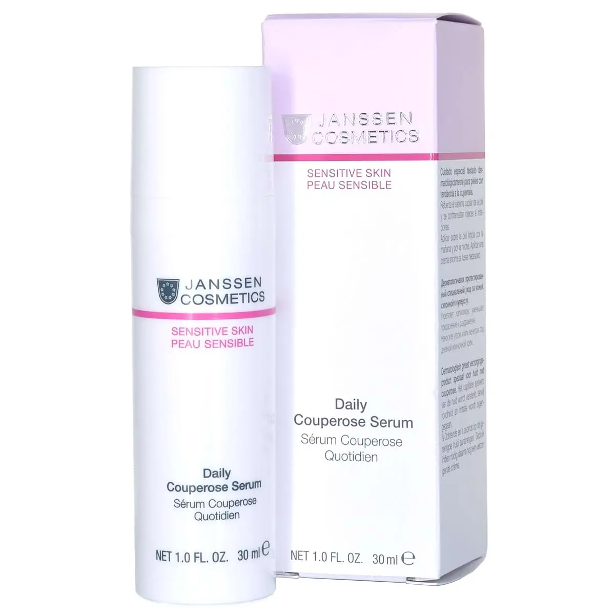 Активный концентрат для чувствительной кожи, склонной к покраснению / Daily Couperose Serum, Sensitive Skin, Janssen Cosmetics (Янсен косметика), 30 мл