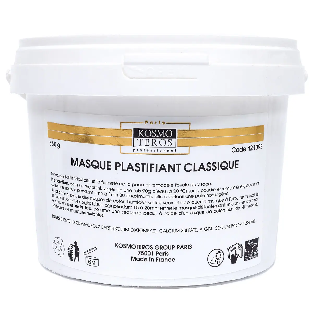 Пластифицирующая классическая маска / Masque Plastifiant Classique, Kosmoteros (Космотерос), 360 гр Пластифицирующая классическая маска / Masque Plastifiant Classique, Kosmoteros (Космотерос), 360 гр