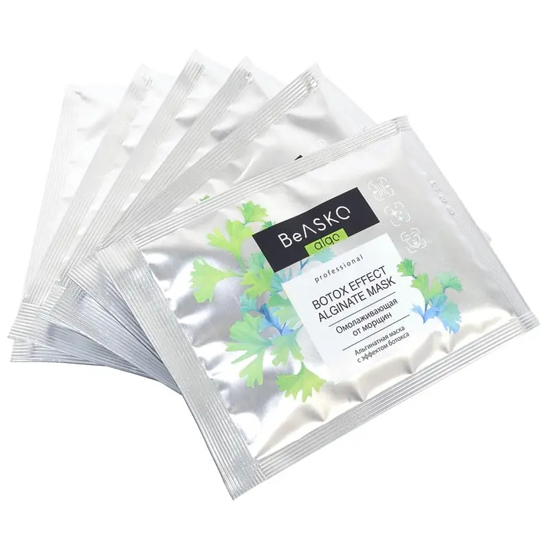 Альгинатная омолаживающая маска с эффектом ботокса / Botox Effect Alginate Mask, BeASKO - 6*30 гр Альгинатная омолаживающая маска с эффектом ботокса / Botox Effect Alginate Mask, BeASKO - 6*30 гр