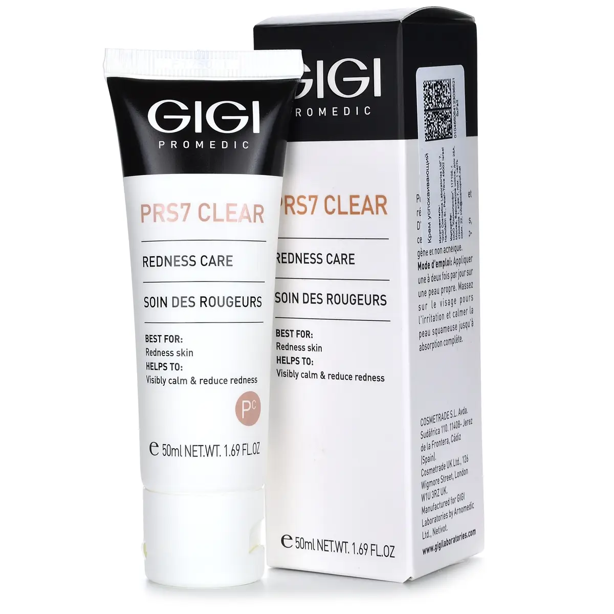 Крем успокаивающий / Redness Care, PRS7 Clear, GiGi (Джи Джи) - 50 мл