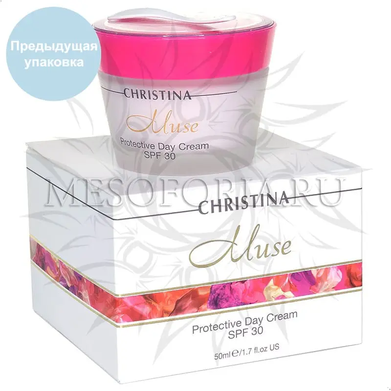 Дневной защитный крем СПФ 30 / Protective Day Cream SPF 30, Muse, Christina (Кристина) - 50 мл Дневной защитный крем СПФ 30 / Protective Day Cream SPF 30, Muse, Christina (Кристина) - 50 мл