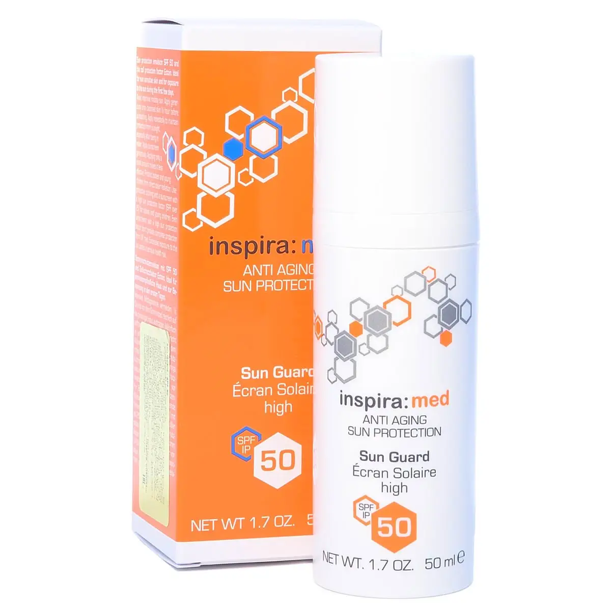 Солнцезащитная эмульсия SPF 50 / Sun Guard SPF 50, Inspira Med, Janssen Cosmetics (Янсен косметика), 50 мл Солнцезащитная эмульсия SPF 50 / Sun Guard SPF 50, Inspira Med, Janssen Cosmetics (Янсен косметика), 50 мл