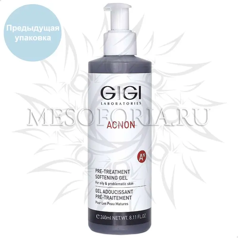 Гель размягчающий / Pre-Treatment Softening Gel, Acnon, GiGi (Джи Джи) - 240 мл Гель размягчающий / Pre-Treatment Softening Gel, Acnon, GiGi (Джи Джи) - 240 мл