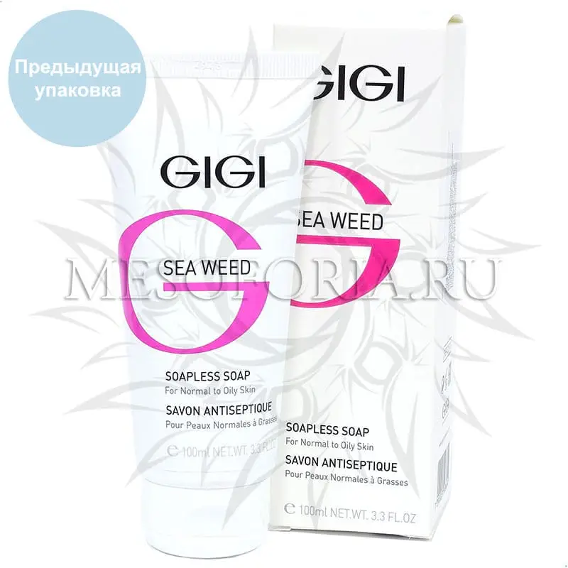 Мыло жидкое непенящееся / Soapless Soap, Sea Weed, GiGi (Джи Джи) - 100 мл Мыло жидкое непенящееся / Soapless Soap, Sea Weed, GiGi (Джи Джи) - 100 мл