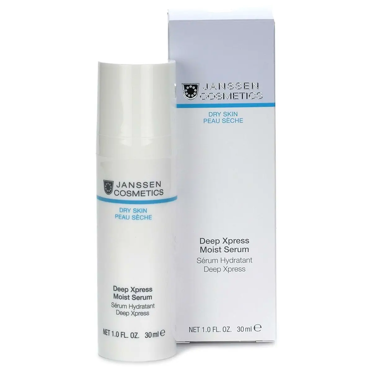 Сыворотка-бустер для мгновенного и глубокого увлажнения / Deep Xpress Moist Serum, Dry Skin, Janssen Cosmetics (Янсен косметика), 30 мл Сыворотка-бустер для мгновенного и глубокого увлажнения / Deep Xpress Moist Serum, Dry Skin, Janssen Cosmetics (Янсен косметика), 30 мл