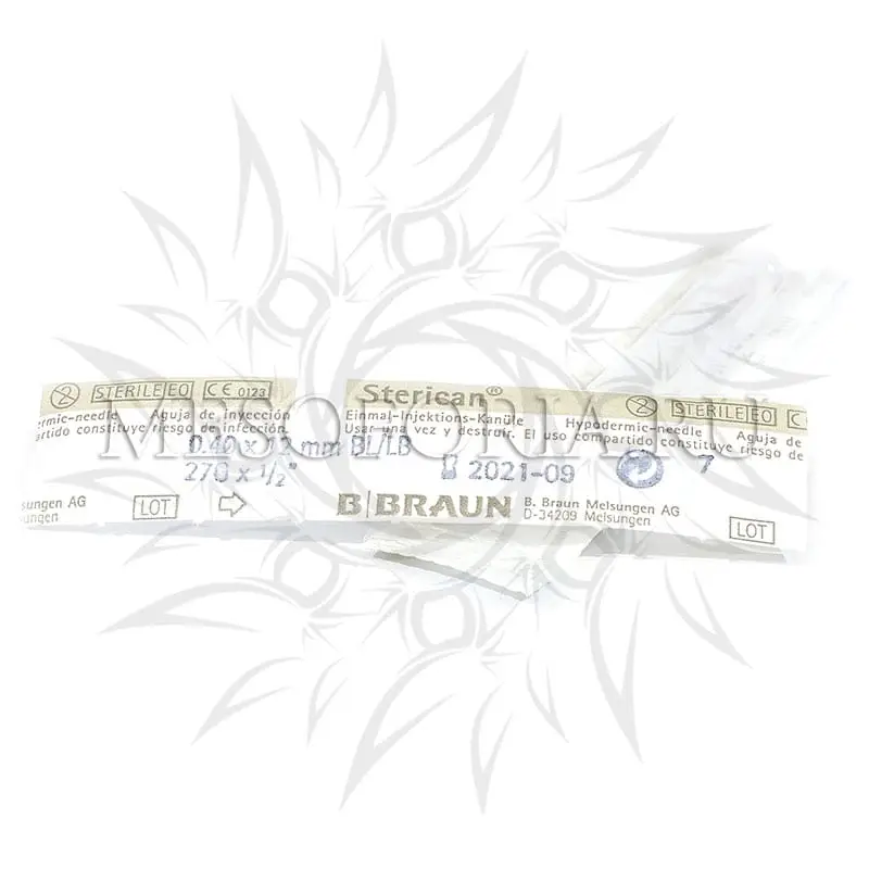 Игла одноразовая инъекционная стерильная 27G (0,40 x 12 мм), B.Braun Sterican, 1 шт