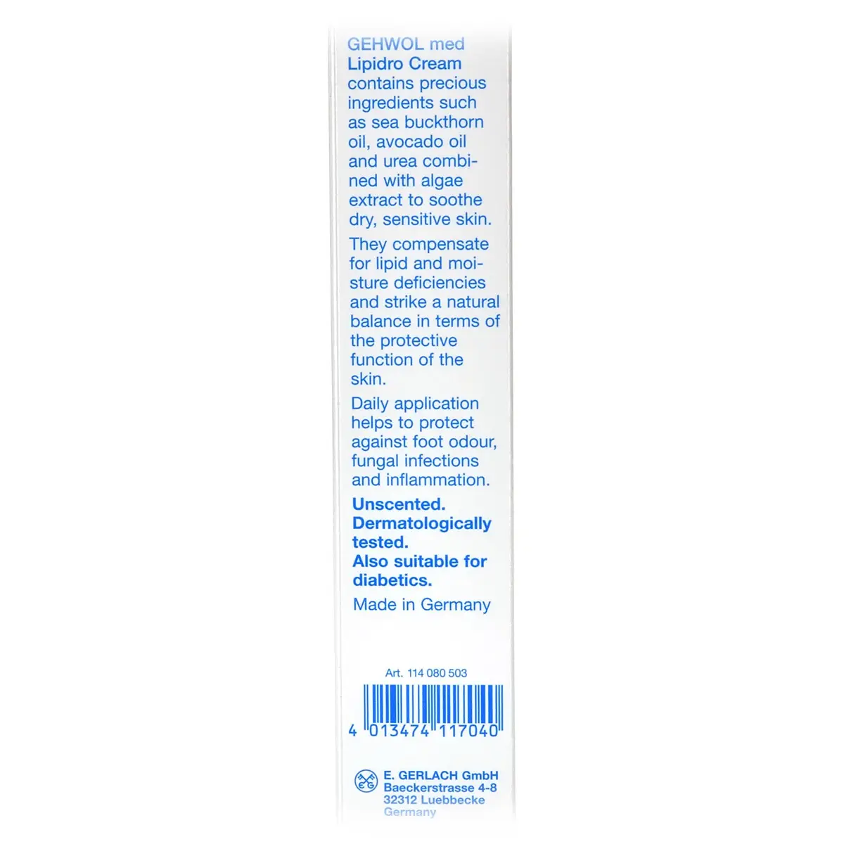 Крем Гидро-баланс / Med Lipidro Cream, Gehwol (Геволь), 75 мл Крем Гидро-баланс / Med Lipidro Cream, Gehwol (Геволь), 75 мл