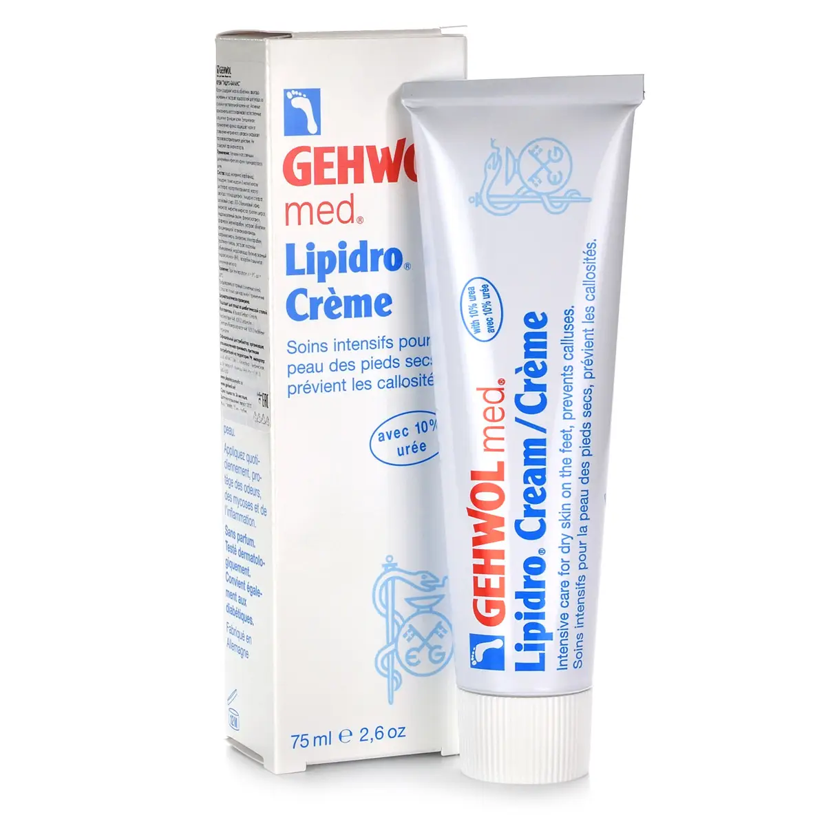 Крем Гидро-баланс / Med Lipidro Cream, Gehwol (Геволь), 75 мл Крем Гидро-баланс / Med Lipidro Cream, Gehwol (Геволь), 75 мл