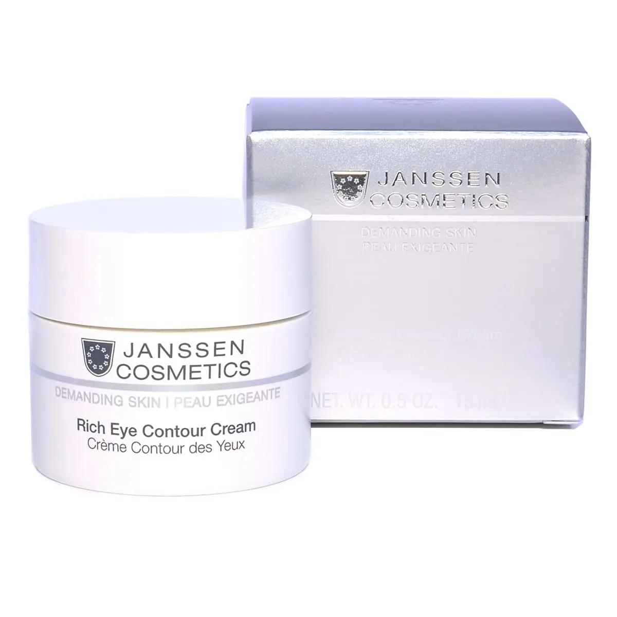 Питательный крем для кожи вокруг глаз / Rich Eye Contour Cream, Demanding skin, Janssen Cosmetics (Янсен косметика), 15 мл Питательный крем для кожи вокруг глаз / Rich Eye Contour Cream, Demanding skin, Janssen Cosmetics (Янсен косметика), 15 мл
