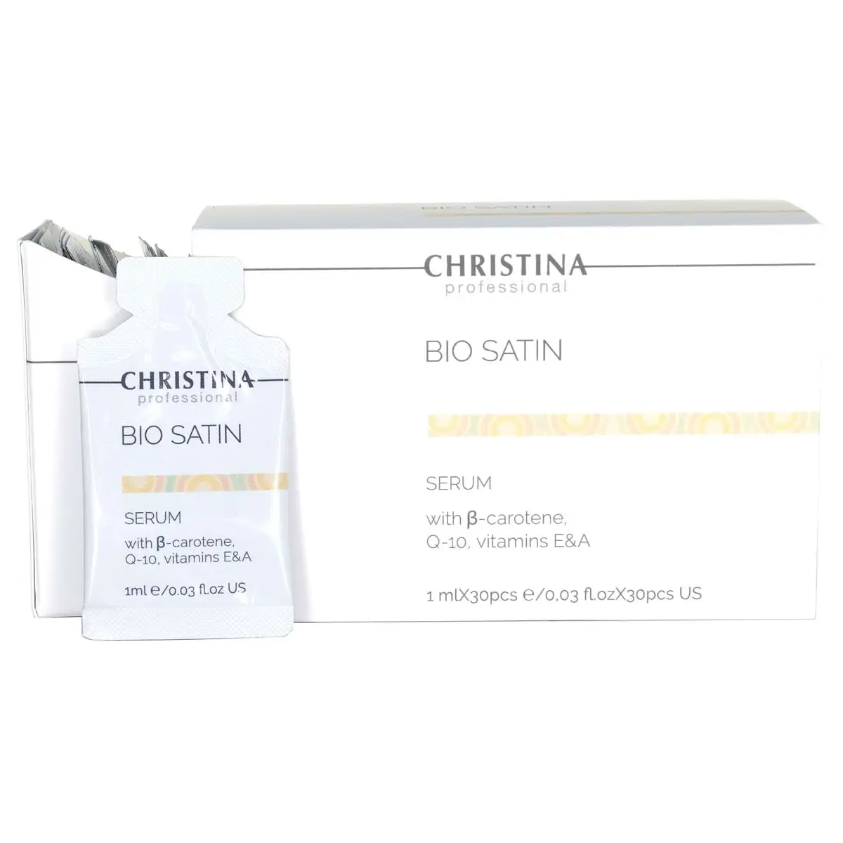 Сыворотка «Био-Сатин» / Bio Satin Serum, Christina (Кристина) - 1 мл х 30 шт Сыворотка «Био-Сатин» / Bio Satin Serum, Christina (Кристина) - 1 мл х 30 шт