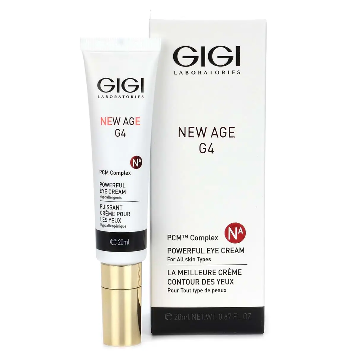 Крем для век / Powerful Eye Сream, New Age G4, GiGi (Джи Джи) - 20 мл Крем для век / Powerful Eye Сream, New Age G4, GiGi (Джи Джи) - 20 мл