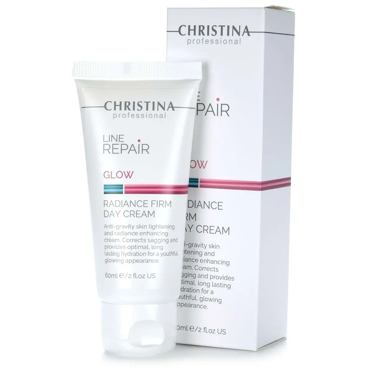 Дневной крем «Сияние и упругость» / Glow Radiance Firm Day Cream, Line Repair, Christina (Кристина) - 60 мл