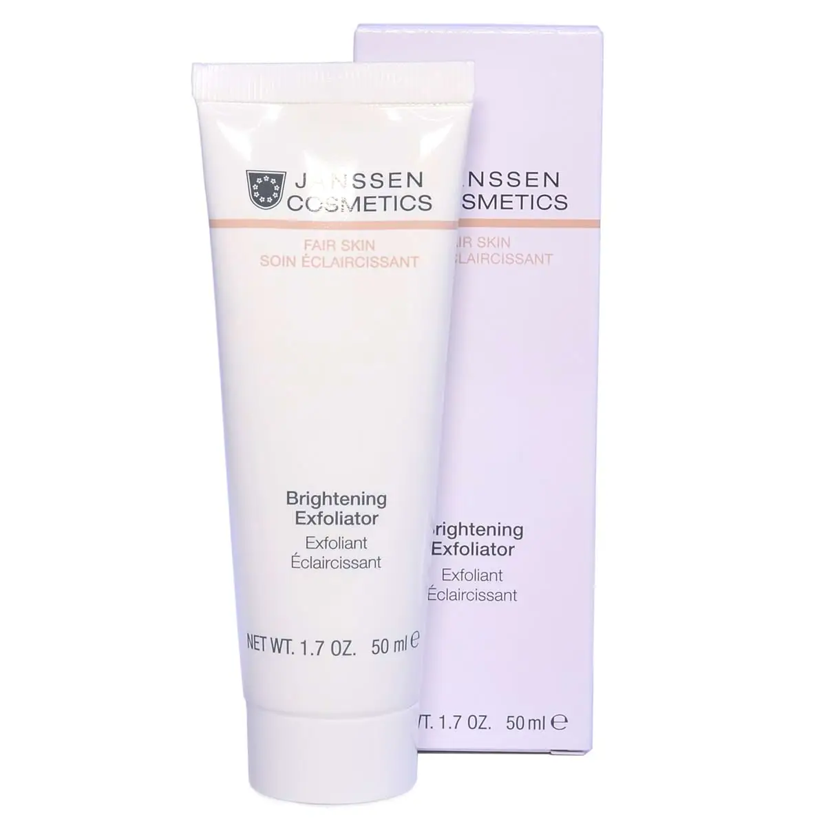 Пилинг-крем для выравнивания цвета лица / Brightening Exfoliator, Fair Skin, Janssen Cosmetics (Янсен косметика), 50 мл