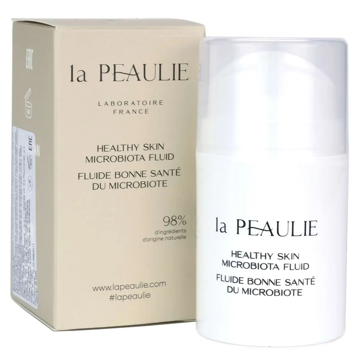 Восстанавливающий ультралёгкий флюид с пребиотиками / Healthy Skin Microbiota Fluid, La Peaulie - 50 мл