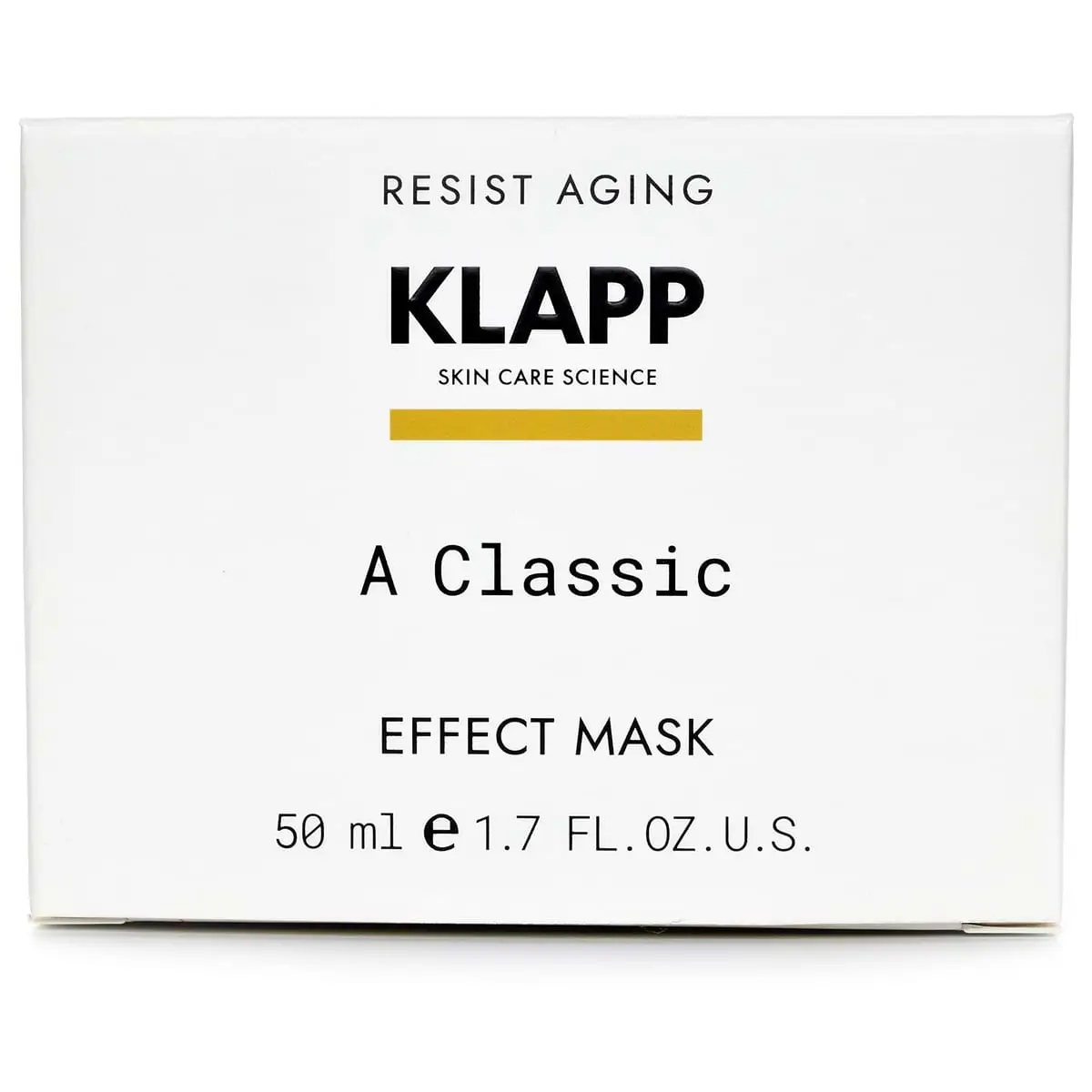 Эффект-маска для лица / Effect Mask, A Classic, Klapp (Клапп) - 50 мл