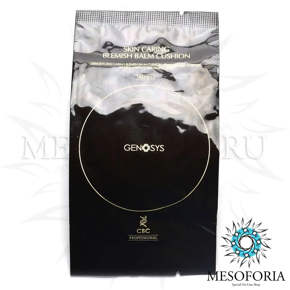 Ухаживающий BB-кушон с тонирующим эффектом Ivory / Skin Caring Blemish Balm Cushion 01 Ivory, Genosys (Генозис) - 15 + 15 гр