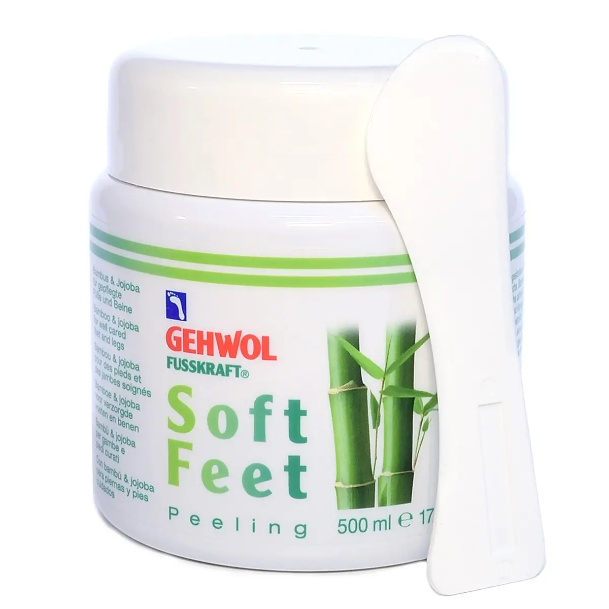 Пилинг «Бамбук и жожоба» / Fusskraft Soft Feet Peeling, Gehwol (Геволь), 500 мл Пилинг «Бамбук и жожоба» / Fusskraft Soft Feet Peeling, Gehwol (Геволь), 500 мл