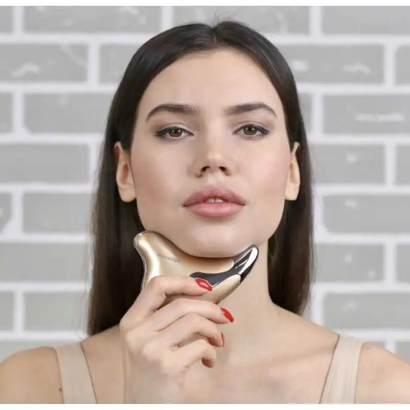 Массажер микротоки для лица + массаж гуаша Gua Sha m911, Gezatone (Гезатон, Жезатон)