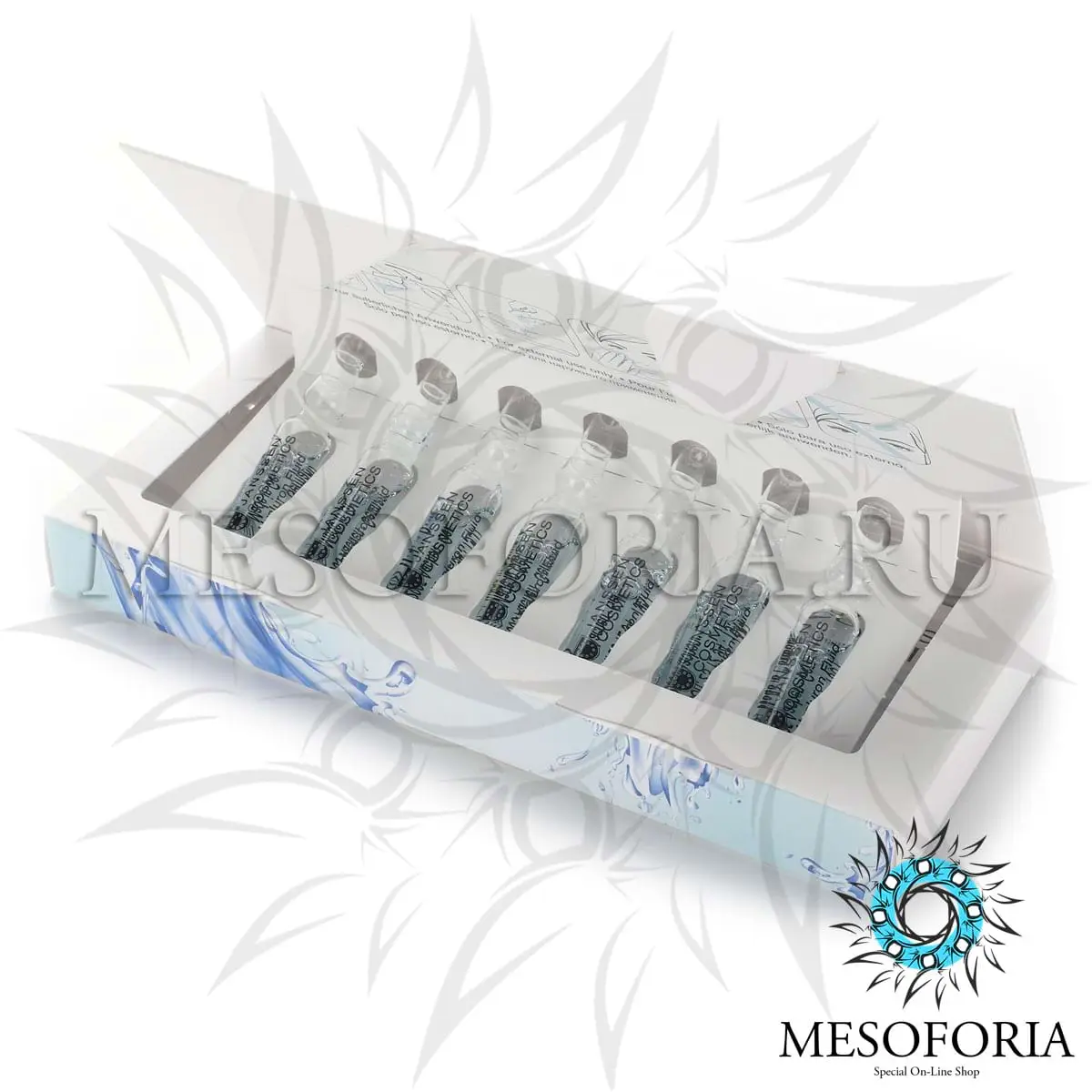 Ультраувлажняющая сыворотка с гиалуроновой кислотой / Hyaluron Fluid, Ampoules, Janssen Cosmetics (Янсен косметика), 7 х 2 мл Ультраувлажняющая сыворотка с гиалуроновой кислотой / Hyaluron Fluid, Ampoules, Janssen Cosmetics (Янсен косметика), 7 х 2 мл