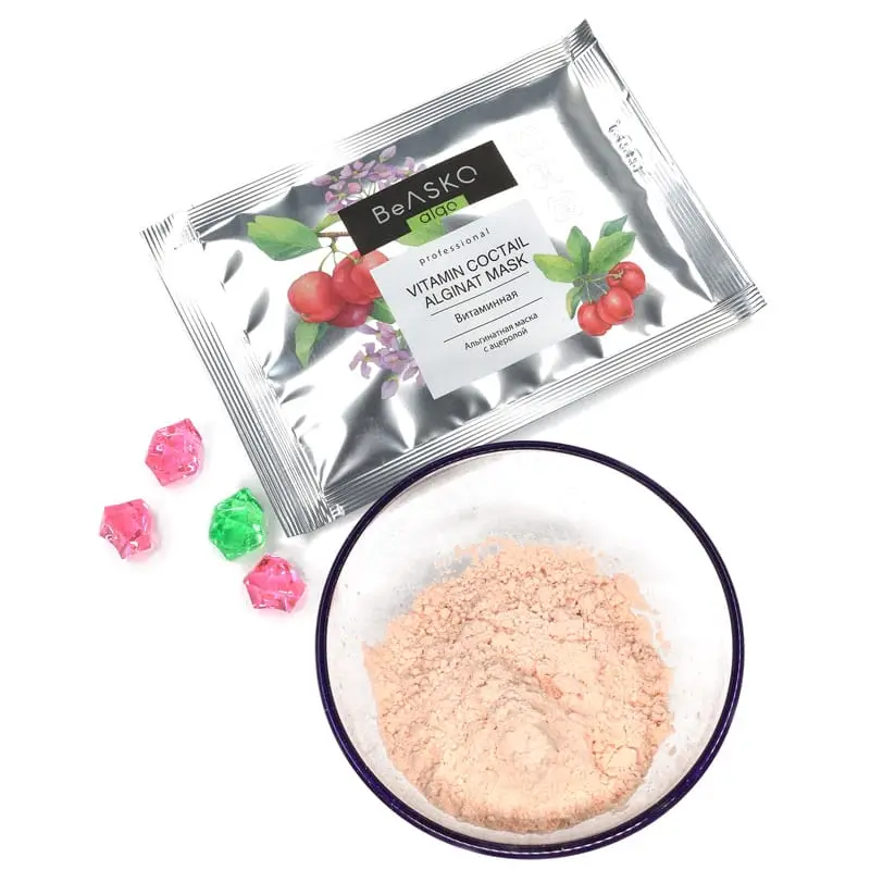 Альгинатная маска витаминная с ацеролой / Vitamin Coctail Alginate Mask, BeASKO - 6*30 гр Альгинатная маска витаминная с ацеролой / Vitamin Coctail Alginate Mask, BeASKO - 6*30 гр
