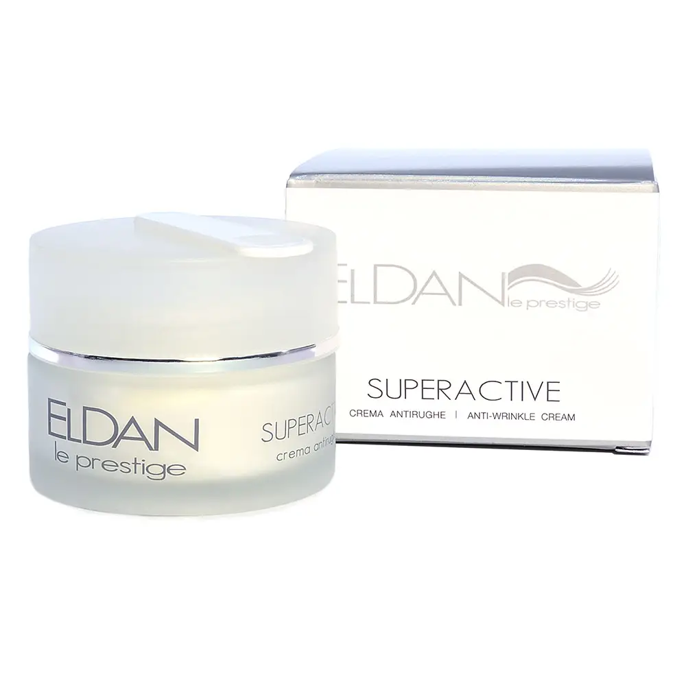 Суперактивный крем против морщин / Superactive Antiwrinkle Cream, Le Prestige, Eldan Cosmetics (Элдан косметика), 50 мл Суперактивный крем против морщин / Superactive Antiwrinkle Cream, Le Prestige, Eldan Cosmetics (Элдан косметика), 50 мл