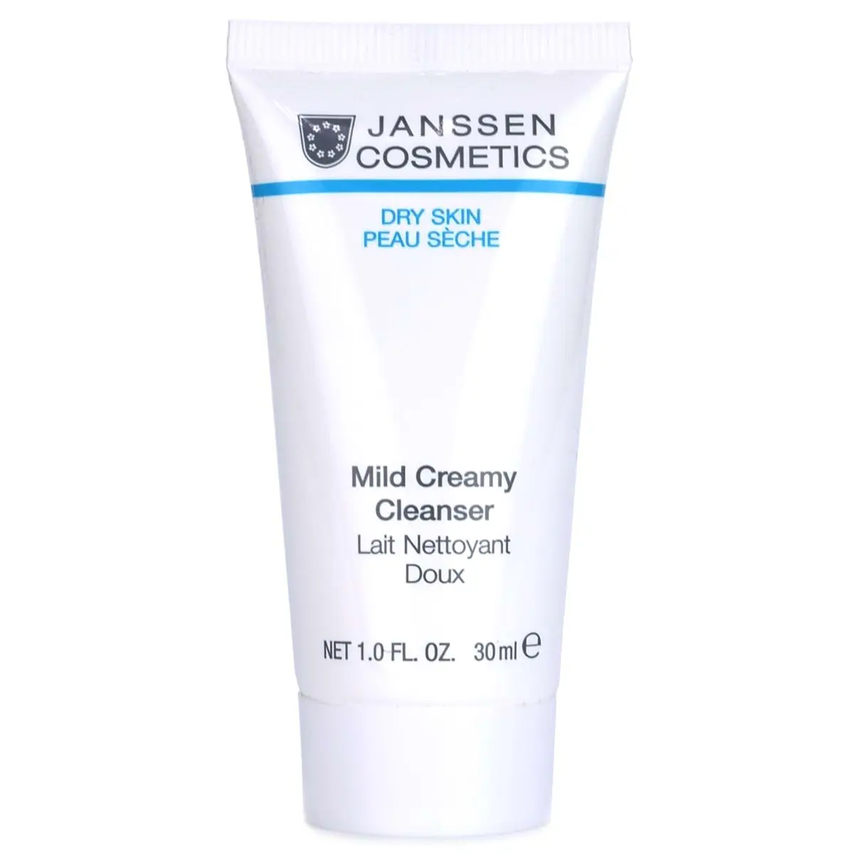 Очищающая эмульсия / Mild Creamy Cleanser, Dry Skin, Janssen Cosmetics (Янсен косметика), 30 мл Очищающая эмульсия / Mild Creamy Cleanser, Dry Skin, Janssen Cosmetics (Янсен косметика), 30 мл