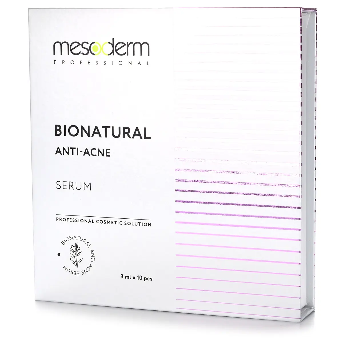 Сыворотка против акне для фракционной мезотерапии / Bionatural Anti Acne Serum, Mesoderm (Мезодерм), 3 мл х 10 шт Сыворотка против акне для фракционной мезотерапии / Bionatural Anti Acne Serum, Mesoderm (Мезодерм), 3 мл х 10 шт